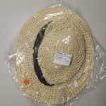 Zara ШЛЯПА С КОНТРАСТНОЙ ЛЕНТОЙ Light beige | 0653/215/052