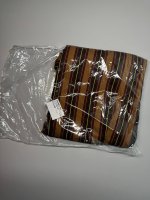 Zara Брюки в полоску с поясом  Brown | 5617/040/700