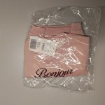 Zara ТОЛСТОВКА С БАНТОМ И ВЕЛЮРОМ Dusty pink | 1037/571/676