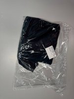 Bershka Лонгслив с кружевной отделкой Black | 7803/443/800