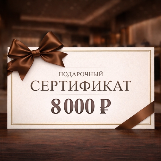 Stradivarius Подарочный сертификат номиналом 8000 рублей