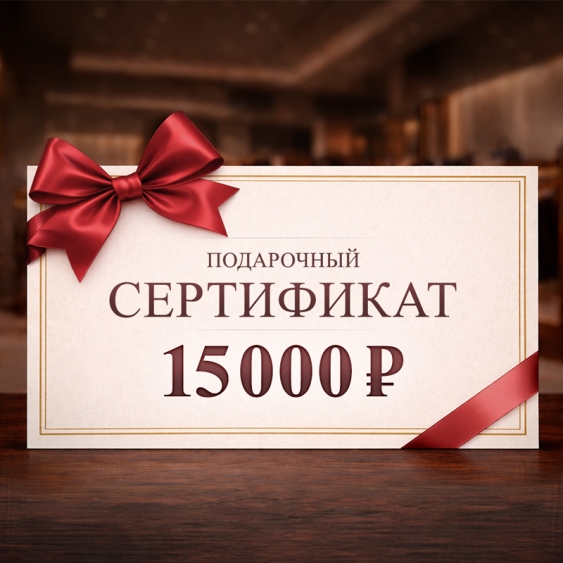 Stradivarius Подарочный сертификат номиналом 15000 рублей