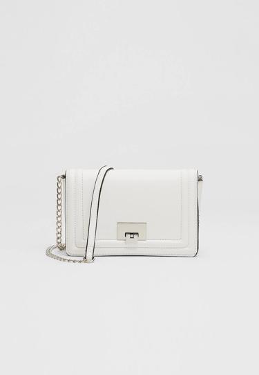 Stradivarius Сумка с длинным ремнем и застежкой