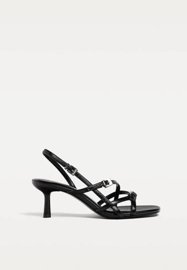 Stradivarius Босоножки с ремешками и пряжками купить с доставкой.