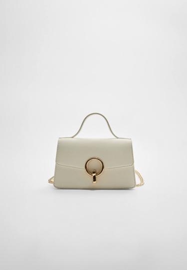 Stradivarius Сумка с круглым вырезом и плечевым ремнем