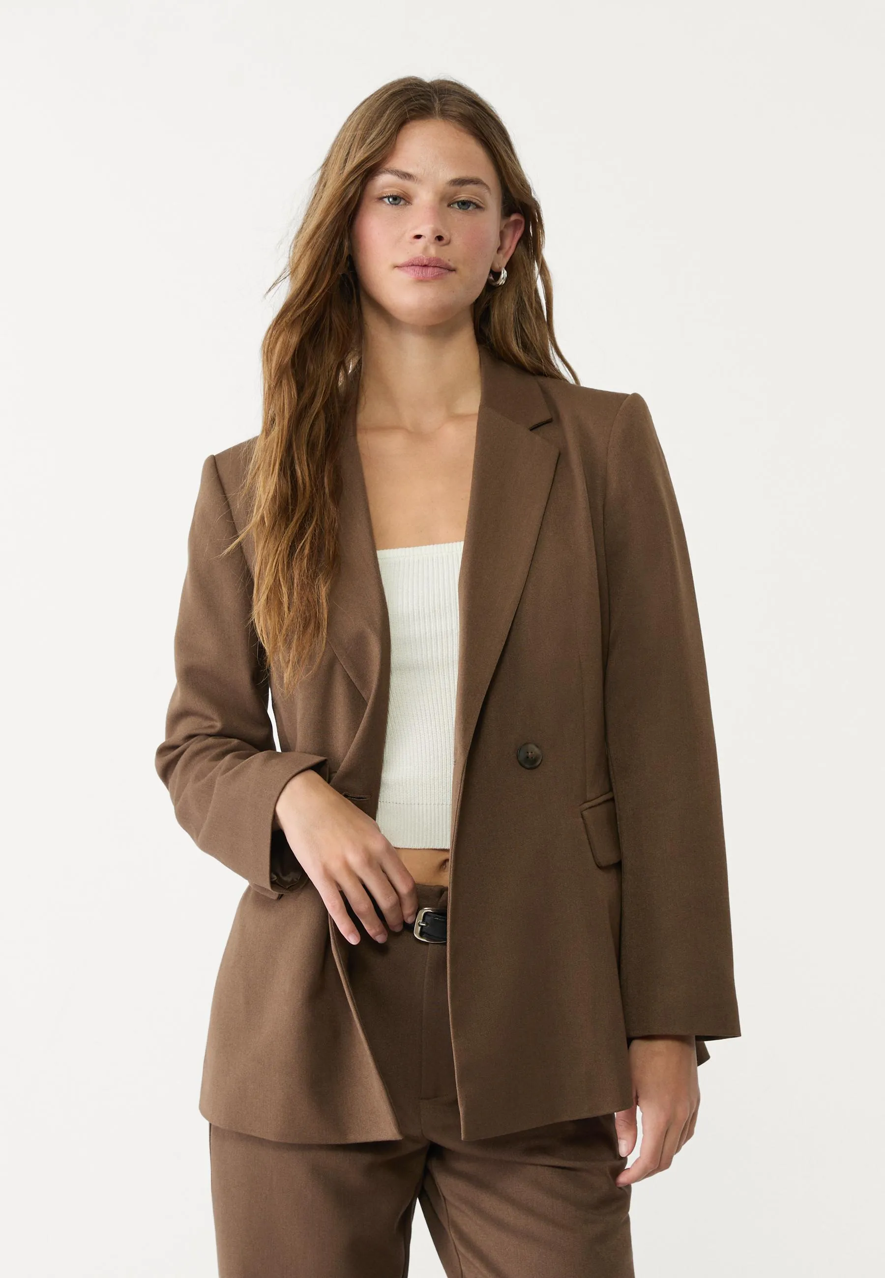 SLIM FIT DOUBLEBREASTED BLAZER
