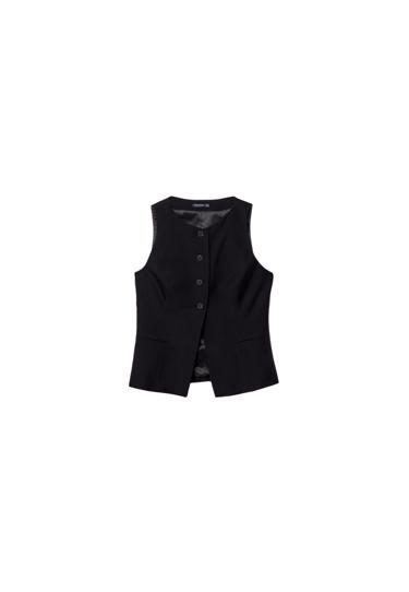 Stradivarius Жилет классического кроя с пуговицами купить с доставкой.