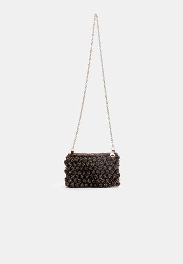 Stradivarius Сумка из кружева кроше купить с доставкой.