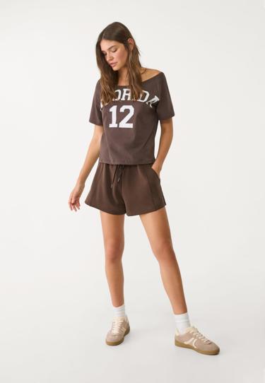 Stradivarius Футболка с надписью FLORIDA