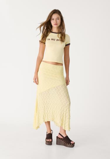 Stradivarius Футболка с принтом