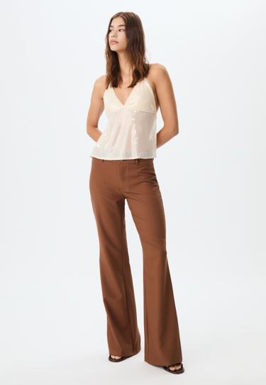 Stradivarius Расклешенные брюки