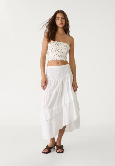 Stradivarius Базовый топ бандо купить с доставкой.