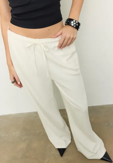 Свободные брюки под лён- Заказать в России