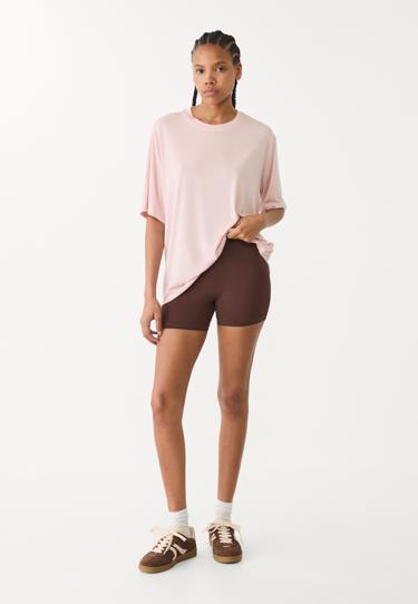 Stradivarius Топ оверсайз из мягкой ткани купить с доставкой.