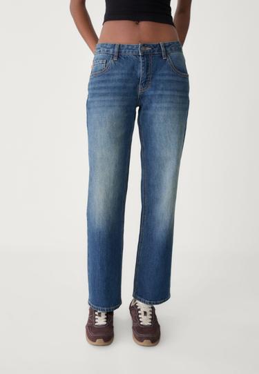 Stradivarius Укороченные джинсы прямого кроя купить с доставкой.