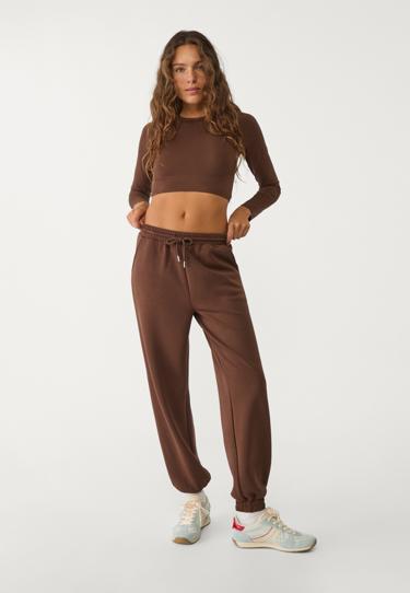 Stradivarius Джоггеры из мягкой ткани купить с доставкой.