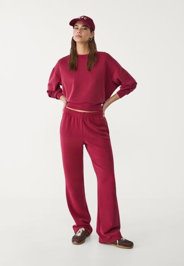 Stradivarius Брюки из мягкой ткани с прямыми штанинами купить с доставкой.