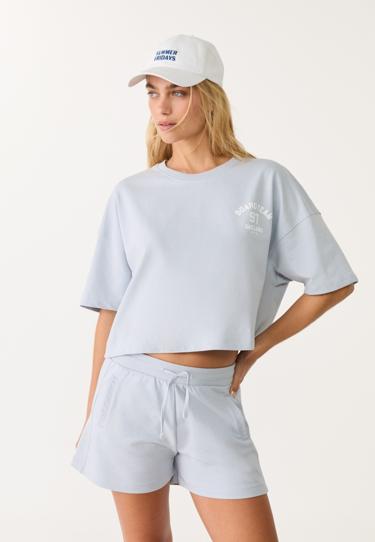 Stradivarius Футболка с принтом купить с доставкой.