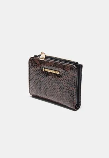 Кошелек-визитница с анималистичным принтом