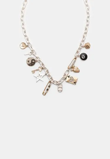 Ожерелье с несколькими подвесками- Заказать в России