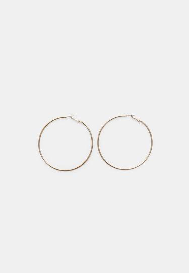 Большие серьги-кольца- Заказать в России