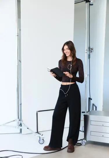 Лонгслив из полиамида с леопардовым принтом- Заказать в России