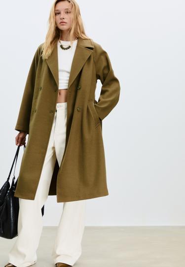 Тренч из мягкой ткани- Заказать в России