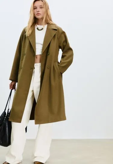 Тренч из мягкой ткани- Заказать в России
