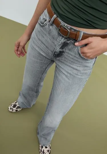 Джинсы BOOTCUT D68 с ремнем