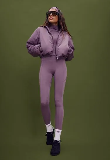 Стеганая куртка-пуховик- Заказать в России