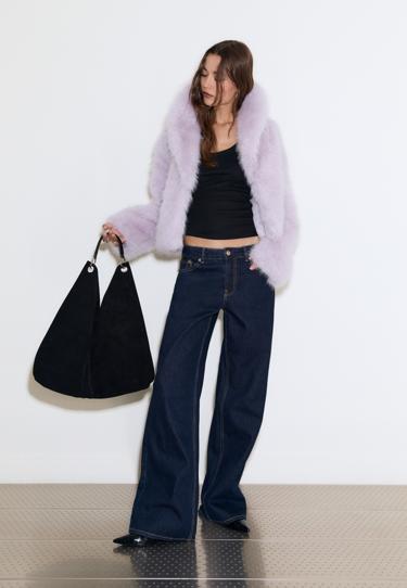 Stradivarius Куртка из искусственного меха