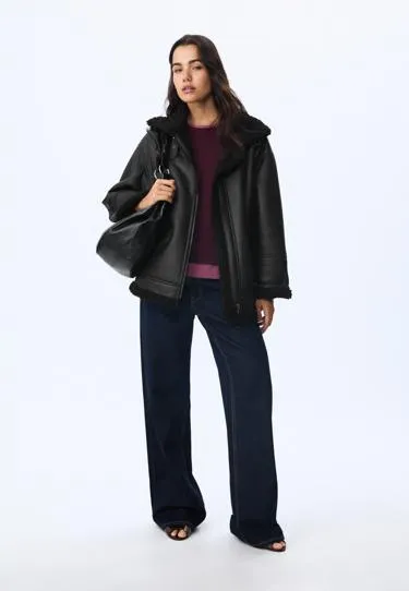 Двусторонняя куртка с пряжками