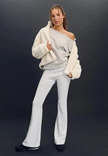 Куртка на молнии под искусственную овчину- Заказать в России