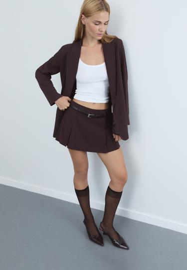 Stradivarius Пиджак открытого типа в полоску купить с доставкой.