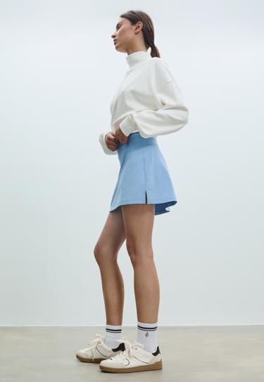 Короткая юбка-брюки- Заказать в России