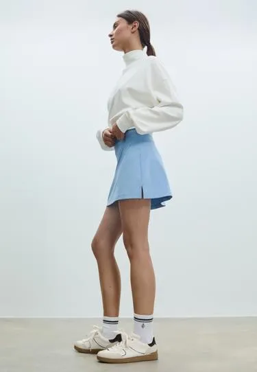 Короткая юбка-брюки- Заказать в России