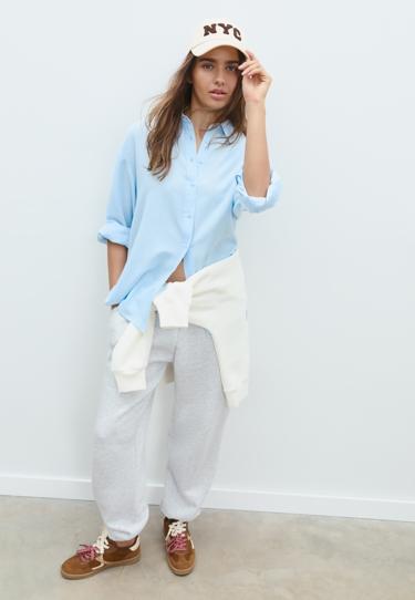 Легкая льняная рубашка