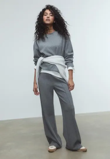 Трикотажные брюки со стрелками- Заказать в России