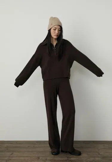 Трикотажный джемпер на молнии