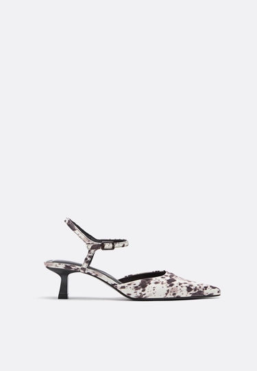 Stradivarius Туфли-лодочки с принтом