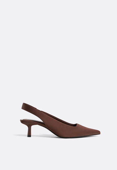 Stradivarius Туфли-слингбэки на низком каблуке купить с доставкой.