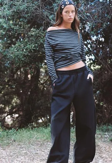 Брюки-бочки из флиса- Заказать в России