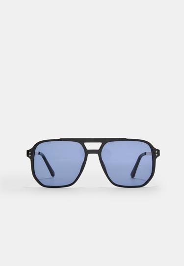 Stradivarius Винтажные солнцезащитные очки с цветными линзами купить с доставкой.