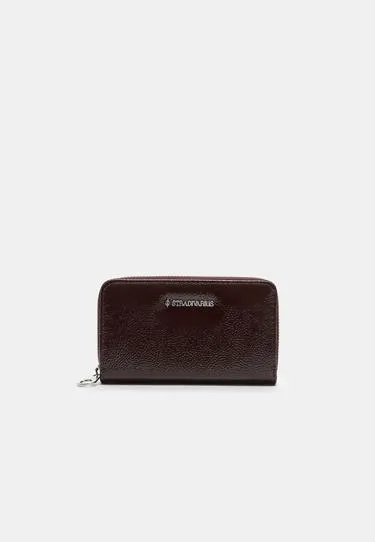 Прямоугольный кошелек на молнии- Заказать в России