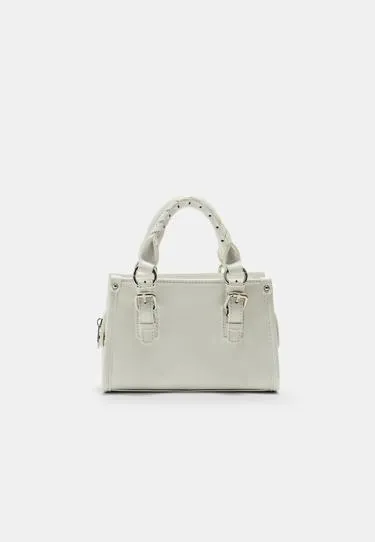 Сумка-мессенджер с плетеным ремешком- Заказать в России