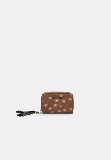 Кошелек на молнии с принтом- Заказать в России