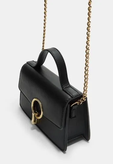 Сумка через плечо с круглой застежкой- Заказать в России