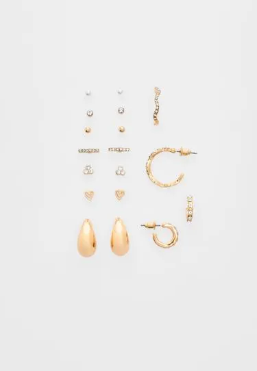 Набор из 9 мини-серегек-капелек