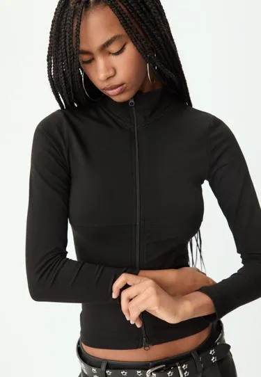 Футболка на двойной молнии- Заказать в России