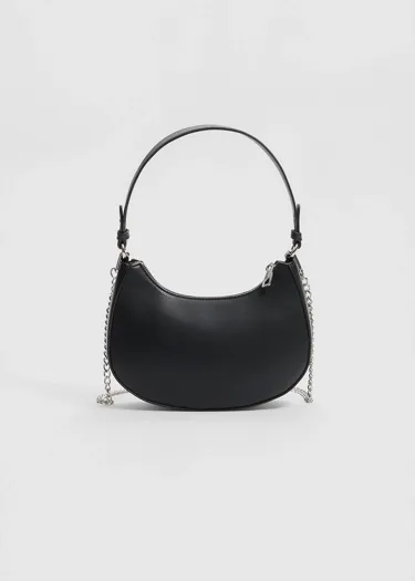 Сумка-полумесяц на плечо